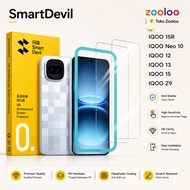 LAYAR SmartDevil IQOO Z9 Neo 10 IQOO 12 13 15R Tempered Glass Screen Protector 2 Pcs