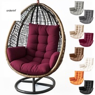 OR_ Terrace Hanging Chair Cushion Swing Chair Cushion Waterproof Egg Chair Cushion with Armrests for