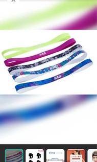 接受預訂Preorders：運動止汗帶健身瑜伽束髮帶跑步女男吸汗防滑髮箍導汗頭帶。非常好用！售價：$138一包（一包入面有五條）(這貨品價格已經包括供應商去寄順豐速遞郵費費用）只限用順豐速遞寄貨給客人