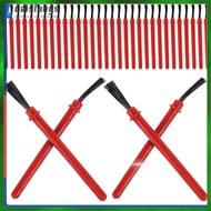 100 Pcs Paint Brush Brushes Toddlers for Kids Mini Miniature Fine 6.00X1.40X0.40CM PP caislongs