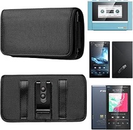 for SnowSky/FiiO Echo Mini/FiiO M21 M23 / JadeAudio/FiiO JM21 MP3 Player Case, Horizontal Nylon Pouc