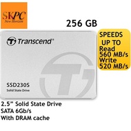 Transcend SATA3 SSD230S 2.5” SSD 256GB (WITH DRAM CACHE) for PC NB