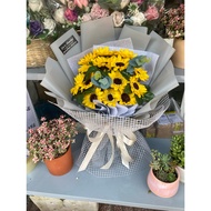 h304 (Nhiều Mẫu) Bó Hoa Hướng Dương Size Lớn Tặng Lễ Tốt Nghi Sinh Nhật Bouquet Of Flowers (Hoa Sáp