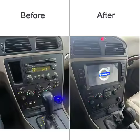 8" Carplay Android 14 8G+128G 8Core GPS Car Android Player Wifi multimedia For VOLVO S60 V70 XC70 XC