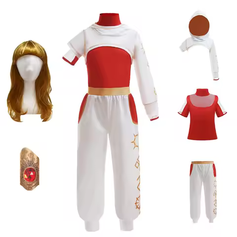 Halloween Costume Zombies 4 Nova 3-Piece Outfit Disney Movie Character Cosplay Set for Girls Teens H