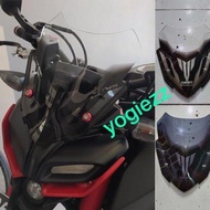 Windshield yamaha mt15 visor mt 15 flyscreen frontshield windshield visor mt15 mhr carbon front shie