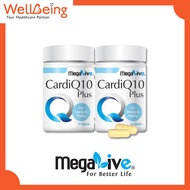 MEGALIVE CardiQ10 Plus CoQ10 L-Carnitine L-Arginine L-Citrulline Capsule 100mg Boost Energy & Heart 