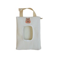 2in1 Pouch Tissue Tutup Tissue Kering Tissue Basah Gantung / Tempat Tissue Tisu Mobil Kotak Tissue G