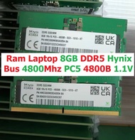 Ram 8GB DDR5 Hynix Bus 4800Mhz PC5 4800B 1.1V Dùng Cho Laptop Máy Tính Xách Tay - Bảo hành 36 tháng