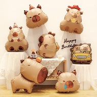 [New Product] Kapibara Balloon Aluminum Film Balloon Capybara Balloon Children Birthday Animal Ballo