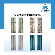 BT Mart Penutup Penuh Full Blackout Curtain Fashion Design 100x250cm 100x130cm Window Shading Home B