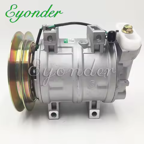 AC Air Conditioning Compressor DKS15CH for JOHN DEERE EQUIPMENT HITACHI KENKI HEAVY DUTY MACHINE EXC