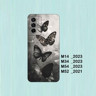 HP Silicone Samsung M14, Samsung M34, Samsung M54, Samsung M52 - Case casing cover Flexible Blackhp