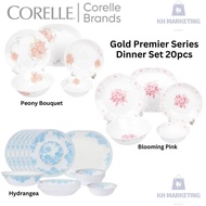 Corelle 20pcs Set Gold Premium Series