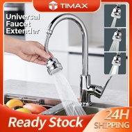 Faucet Extender Stainless Steel Kitchen Sink Tap Flexible Sink Faucet Adapter 360° Rotatable Univers