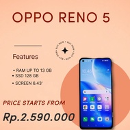 Oppo Reno 5 seken