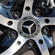 new 4pcs Mercedes-Benz Model Wheel Hub Rim Caps Sport Rim cap Wheel Tire Rim Cover 75MM Wheel Replacement Center Cap Fit