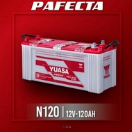 Aki /Accu / baterai N120 / 115F51 YUASA 12volt 120 Amper Aki basah