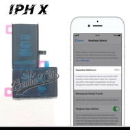 Iphone X Baterai Battery Batre Original