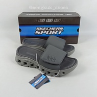Skechers Glide Step Pro VESTED CHARCOAL GREY Original Sandals size 39.5 43 45 - SKECHERS SLIP ON MEN