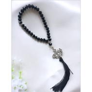 Premium Crystal Tasbih Material/Pearl Tasbih Prayer Equipment Contents 33 Points/Unique Tasbih Model Of Allah/Tasbih By Hajj/Tasbih By Umrah/Wedding Tasbih Souvenirs