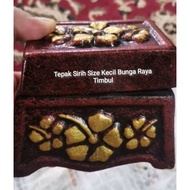 Tepak Sirih Bunga Raya Timbul