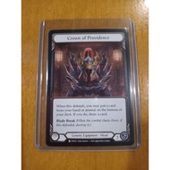FAB Crown of Providence Legendary Dusk till Dawn Flesh and Blood TCG Generic Equipment Head DTD