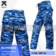SATU SET SETELAN BAJU KAOS DRYFIT DRIFIT TOPI TNI AU CELANA PDL PANJANG CARGO LORENG TNI AU AURI SWA
