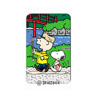 Snoopy Ezlink Card Sticker Protector Cartoon Stickers