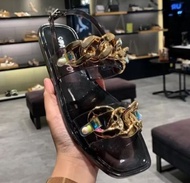 staccato jelly flatshoes sandal wanita