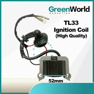 Ignition Coil TL33 Brush Cutter Ignition System Mesin Rumput Plug Coil TL33