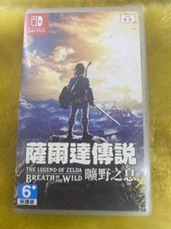 偉翰玩具-電玩 NS Switch NS 薩爾達傳說 曠野之息  + 擴充票  中文一般版 /二手遊戲