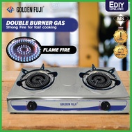 【NEW】 Golden Fuji GF3000 Heavy Duty Double Cast Iron Burner 150MM Fast Cooking Dapur Gas Cooker Stov