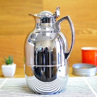 德國原裝Alfi Juwel黑鉆鍍鉻真空玻璃保溫壺家用熱水瓶咖啡壺茶壺