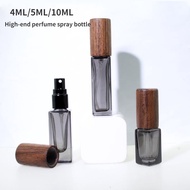 4ml 6ml 10ml Blue Gray Perfume Spray Empty Bottle Thick Glass Travel Cosmetic Refillable Bottle Samp
