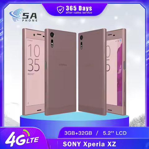 Original Sony Xperia XZ SO-01J F8331 4G Mobile Phone 5.2" 3GB RAM 32GB ROM 23MP+13MP Snapdragon 820 