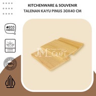 [JMCraft] Pine Wood Cutting Board 30x40cm Pine Wood Souvenir/ 30x40cm Pine Wood Board/ Painting Medi