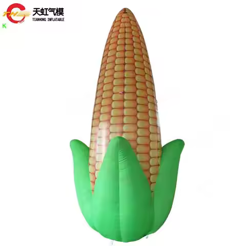 Fast Air Shipping Gint Inflatable Corn Model for Event Farm Decorative Advertising 3D Vagetable Repl