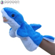 AARON1 Plush Hand Finger Puppet, Marine Animals Kawaii Shark Finger Puppet, Animal Puppet Anime Doll Stuffed Animals Soft Shark Stuffed Toys Educational Toys
