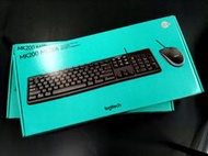 【MR3C】含稅附發票【全新公司貨】Logitech羅技 MK200 有線鍵盤滑鼠組