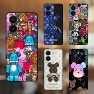 Vivo Y27S Phone Case With Black Bezel Bear Be @rBrick