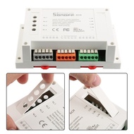 Sonoff 4CH ITEAD 4-Gang Din Rail Mounting WiFI Switch Home Automation For Phone