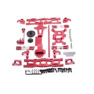 สำหรับ WLtoys 1:14 144001รถ RC เต็มรูปแบบอะไหล่โลหะ C ที่นั่งถ้วยรองพวงมาลัยสวิงอาร์มมอเตอร์ไซค์ Cen