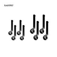 [Xastpz1] Pack of 4 Table Leg Table Leg with Castors, Straight Leg, Table Riser, Furniture Legs for Shelves