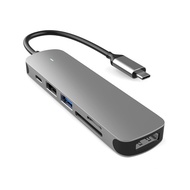 type-c Docking station 6Combination1New model of Hub usb hub Docking Station Laptop Adapter