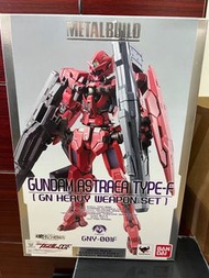 METAL BUILD 魂限 GUMDAM ASTRAEA TYPE-F (GN HEAVY WEAPON SET) 正義女神高達 TYPE-F 二手