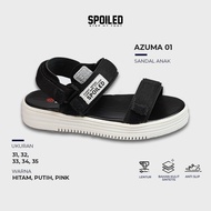 Spoiled - AZUMA 01 Sandal Anak Perempuan Cewek Wanita Kids Sendal Selop Anak-anak Gesper Kecil Lokal