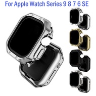 Case for Apple Watch Case for Apple Watch 4/5/6/7/SE Watch Electroplated Protection Soft Case for Ap