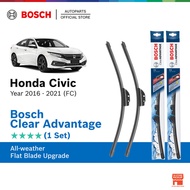 Bosch Clear Advantage U Hook Wiper Set for Honda Civic FC (BCA26"/BCA18")
