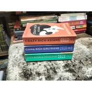 CRAZY RICH ASIANS Trilogy Import Novel by Kevin Kwan